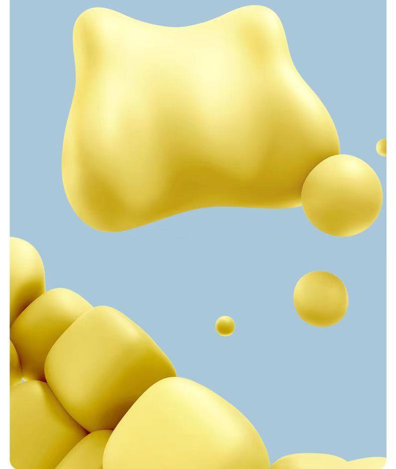 Car headrest and lumbar support for drivers, memory foam waist support for long-term sitting, car shoulder pillow, car accessories