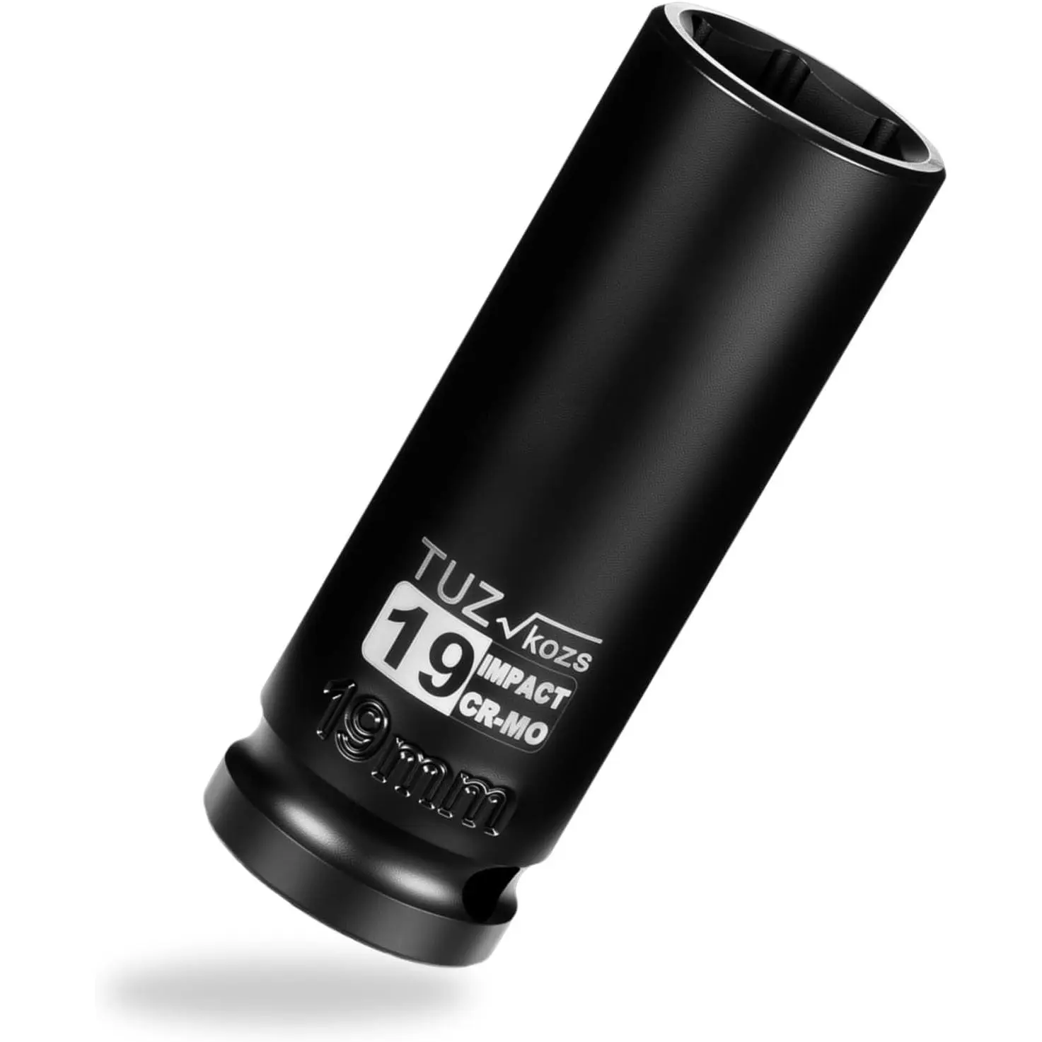 1/2 Inch Drive 19mm Deep Metric 6 Point CR-MO Impact Socket