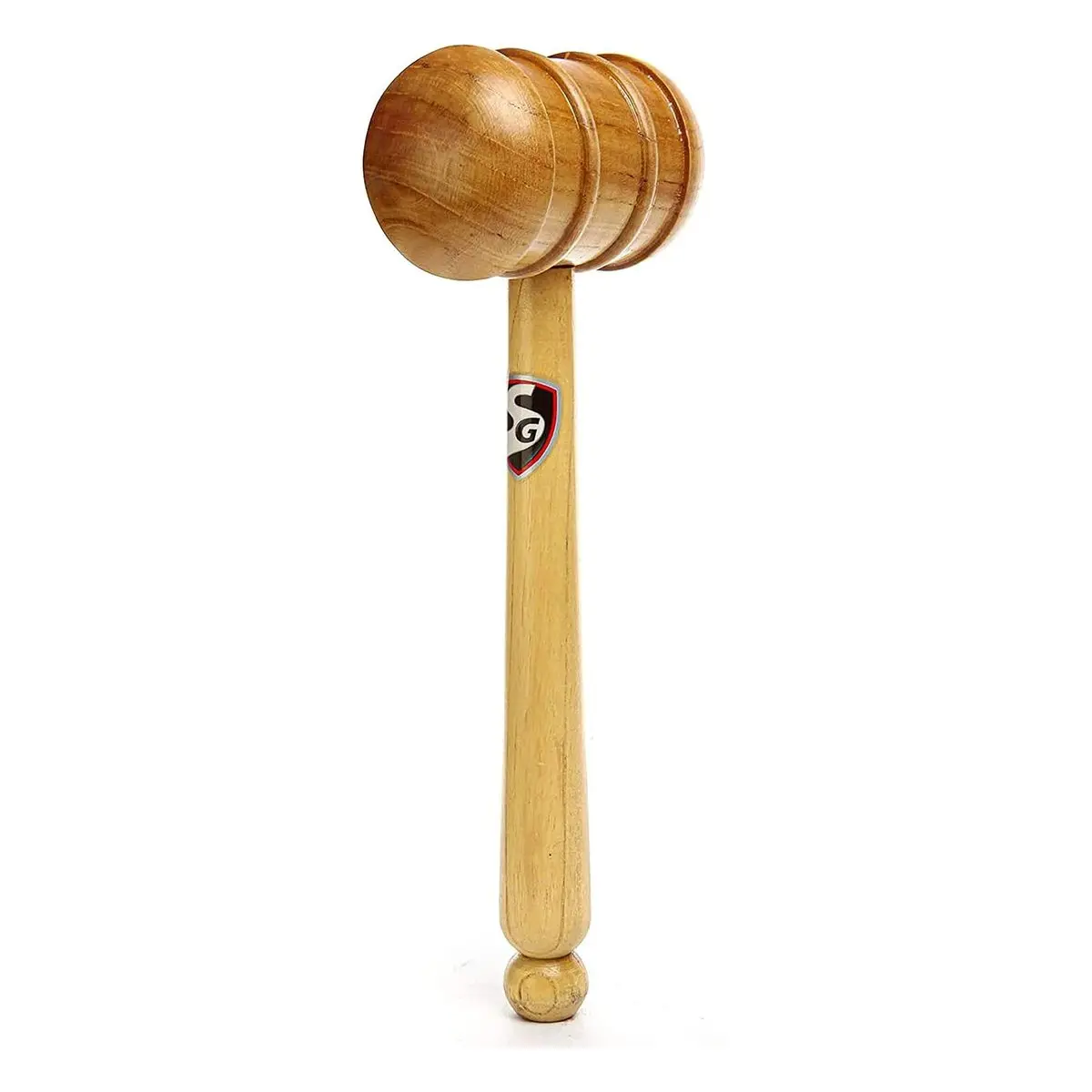 Wooden Mallet, Solid Beechwood Head, 8 Inch Handle, for Woodworking, Chiseling, and Craft Projects