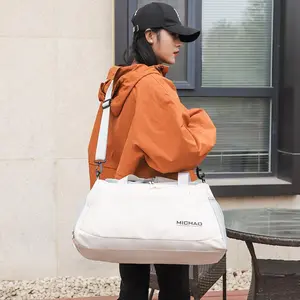 Fitness bag, dry wet separation, sports bag, large capacity travel bag, independent shoe compartment, yoga bag, luggage bag