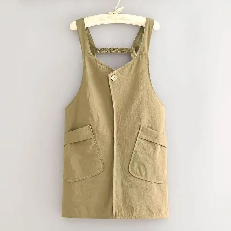 Kitchen Stain-Resistant Apron for Women, Home Cooking Splash-Proof Adult Waist Apron, Bakery Workwear, Restaurant Special Use