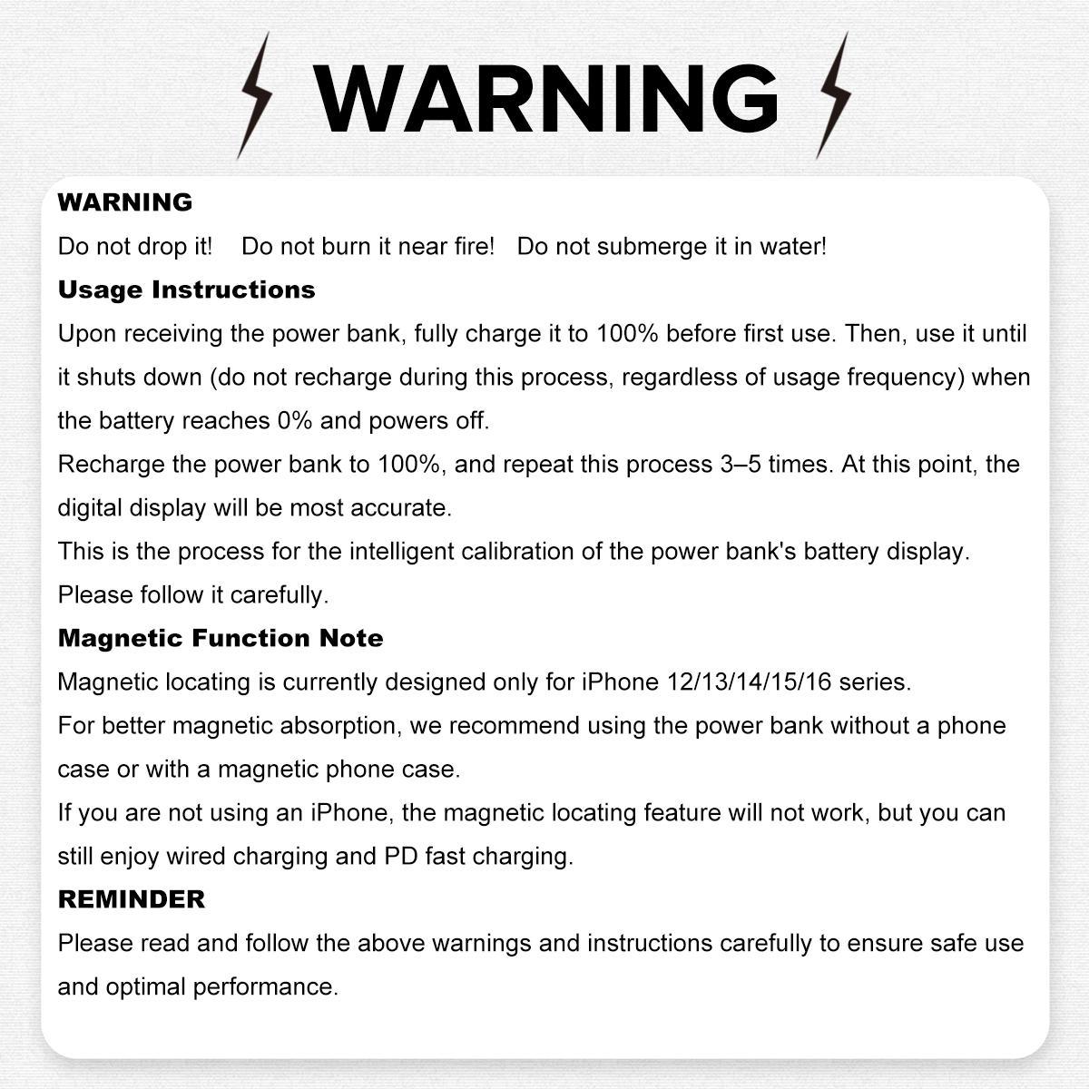 Magnetic Portable Wireless Fast Charger, 10000mAh Power Bank Wireless Battery Pack, 22.5 W PD Quick Charge with LED Display, Compatible with iPhone Series #GLOBAL PICKS