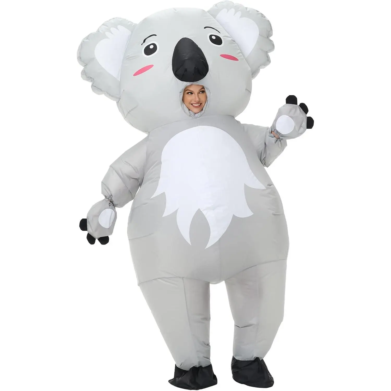 Adult Funny Inflatable Blow Up Costume Halloween Fancy Dress Cosplay Party Christmas Suit(Gift)