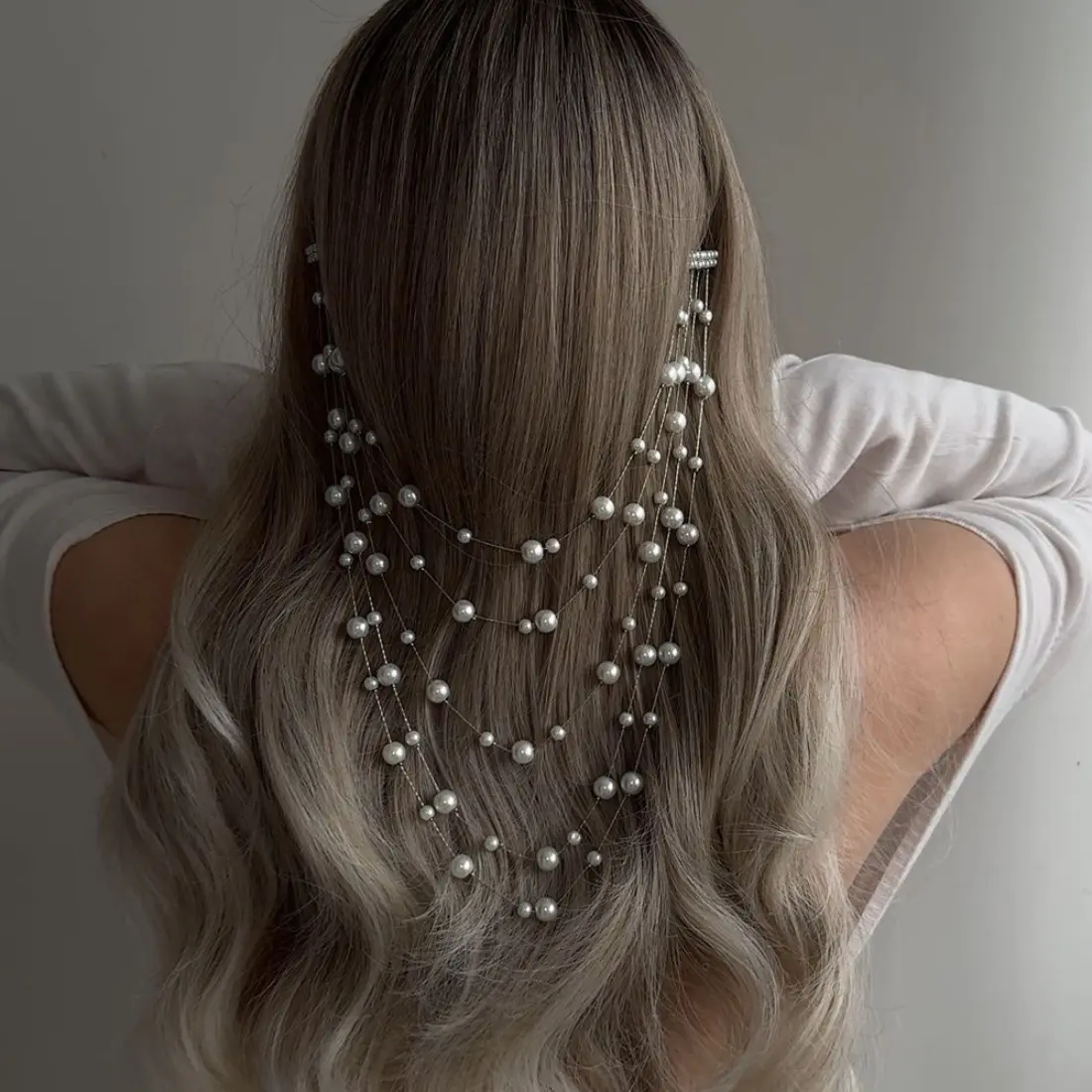 Boho Multi-Layer Hair Chain Headpiece for Women, Adjustable Tassel Headband, Vintage Y2K Fairycore Hair Jewelry, Lightweight Statement Hair Accessory for Weddings, Festivals, Beach Vacations, Parties & Photoshoots