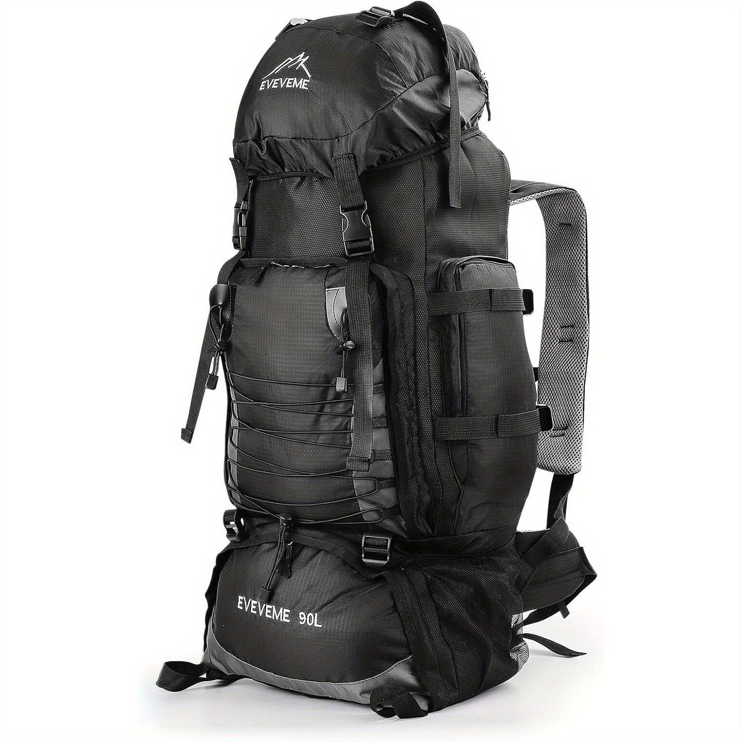 Stop playing Tetris with your camping gear.  90L mega daypack means you just throw everything in. Integrated hydration? Keeps you drinking hands-free. Ideal for long hauls.