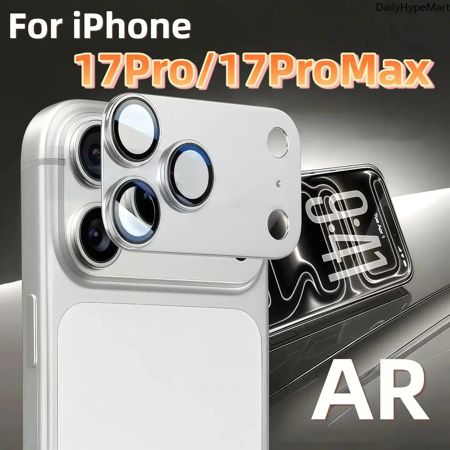 iPhone 17 Pro/Pro Max Camera Lens & Screen Protector - Durable Metal Frame, HD Tempered Glass, Smartphone Protection Accessory with Funky, Romantic, Glamorous, Ethnic Style Elements