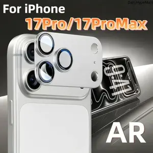 Metal Frame Scratch-Resistant Camera Lens Cover for iPhone 17 Pro/Pro Max