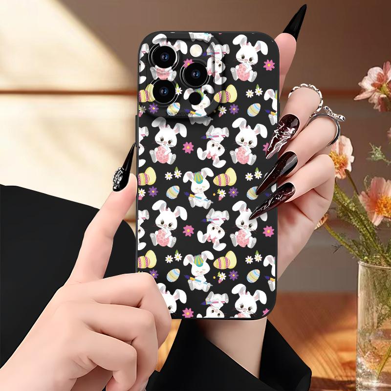 A simple Easter Egg Pattern Phone Case, TPU Shockproof Full Protection Case, Suitable for iPhone 17/16/15/14/13/12/11 PRO MAX PLUS AIR E XS and PROMAX MINI, Ideal Gift for Friends and Family, MS2272