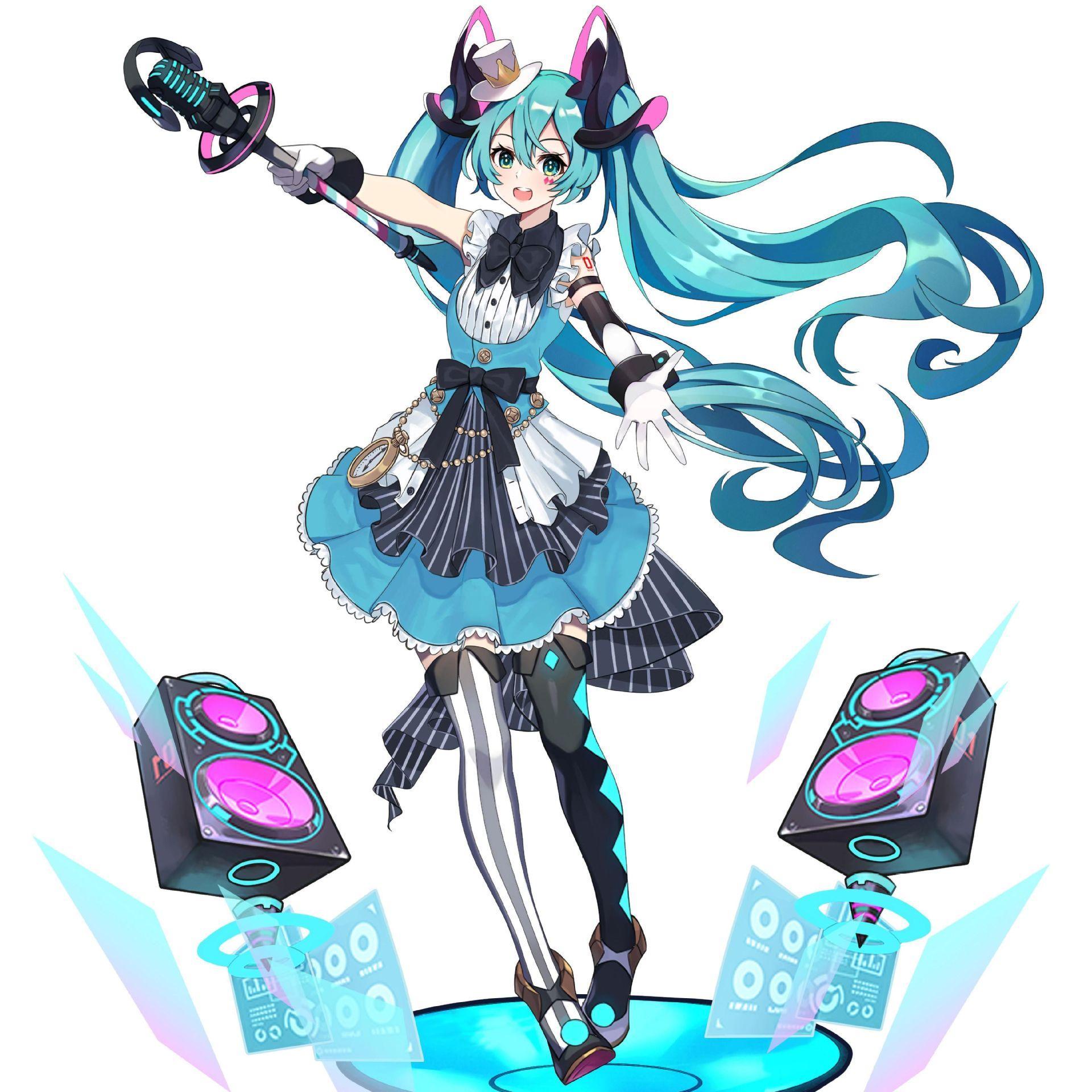 16cm Hatsune Miku Acrylic Standing Brand Comic-Con Surrounding Toy Decoration Gift