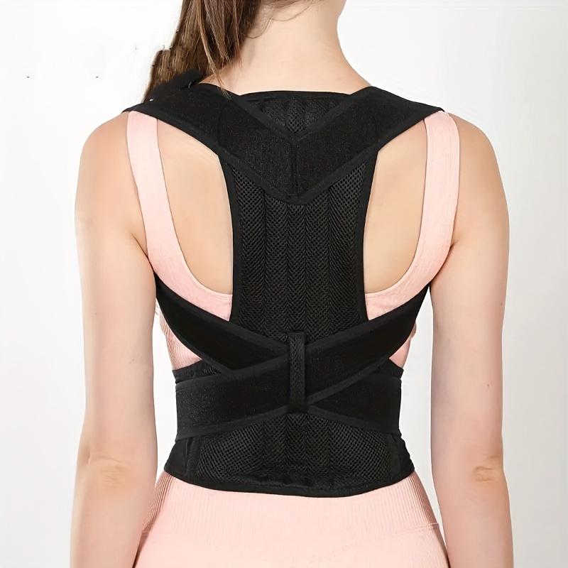 Adjustable Unisex Posture Corrector Brace - Stop Slouching and Hunching, Improve Back Alignment & Clavicle Support, Healthcare Aid