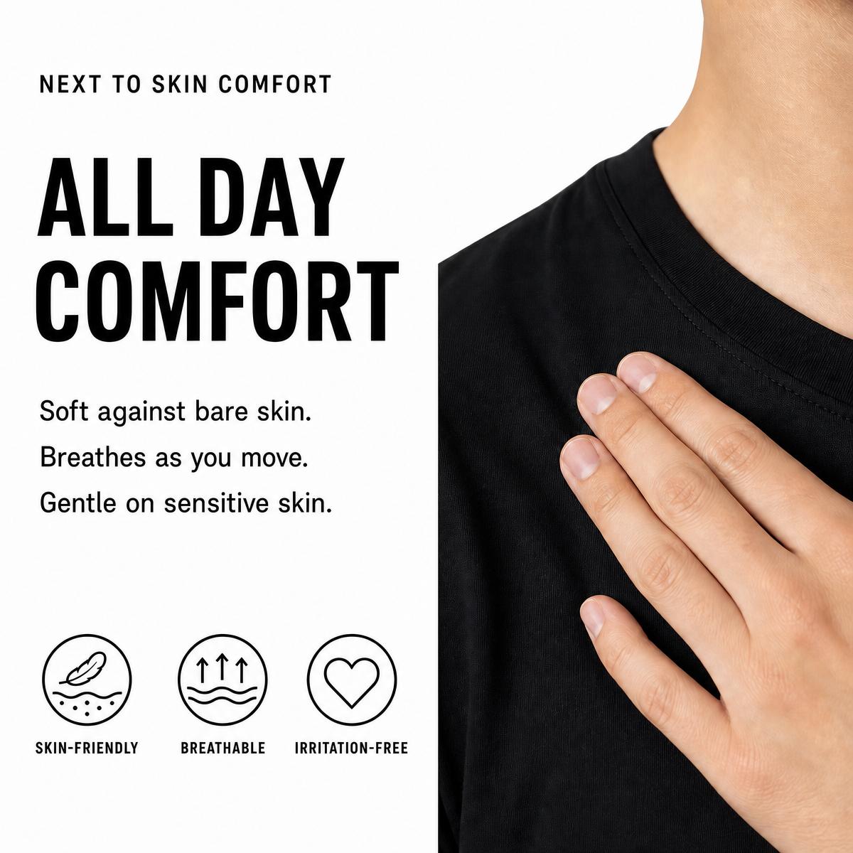 Men's 180 GSM Crew Neck Shortsleeve T-Shirt Value Sets - 12-Pack $39.99, 6-Pack $29.99, Black/White Plain Menswear Tops for Summer, Back to School