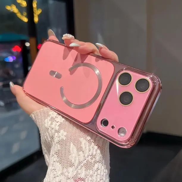 Eros brand - Large window instantly transforms into an IP17 phone case, IP16 Pro Max protective cover with magnetic full coverage