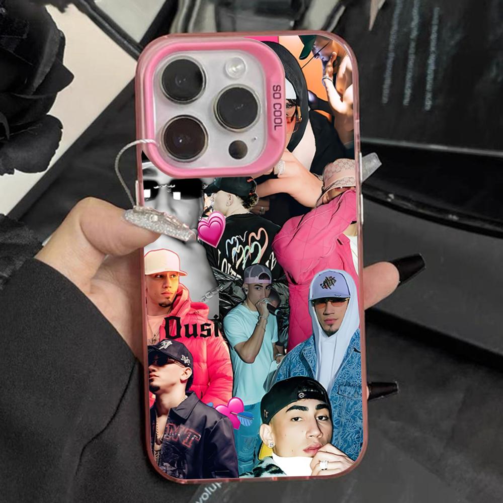 Omar Courtz Singer Phone Case For iPhone 17,16,15,14,13,12,11,Pro,Max,Plus,Mini,XS,SE Anti Fall Pink Matte Hard Bumper