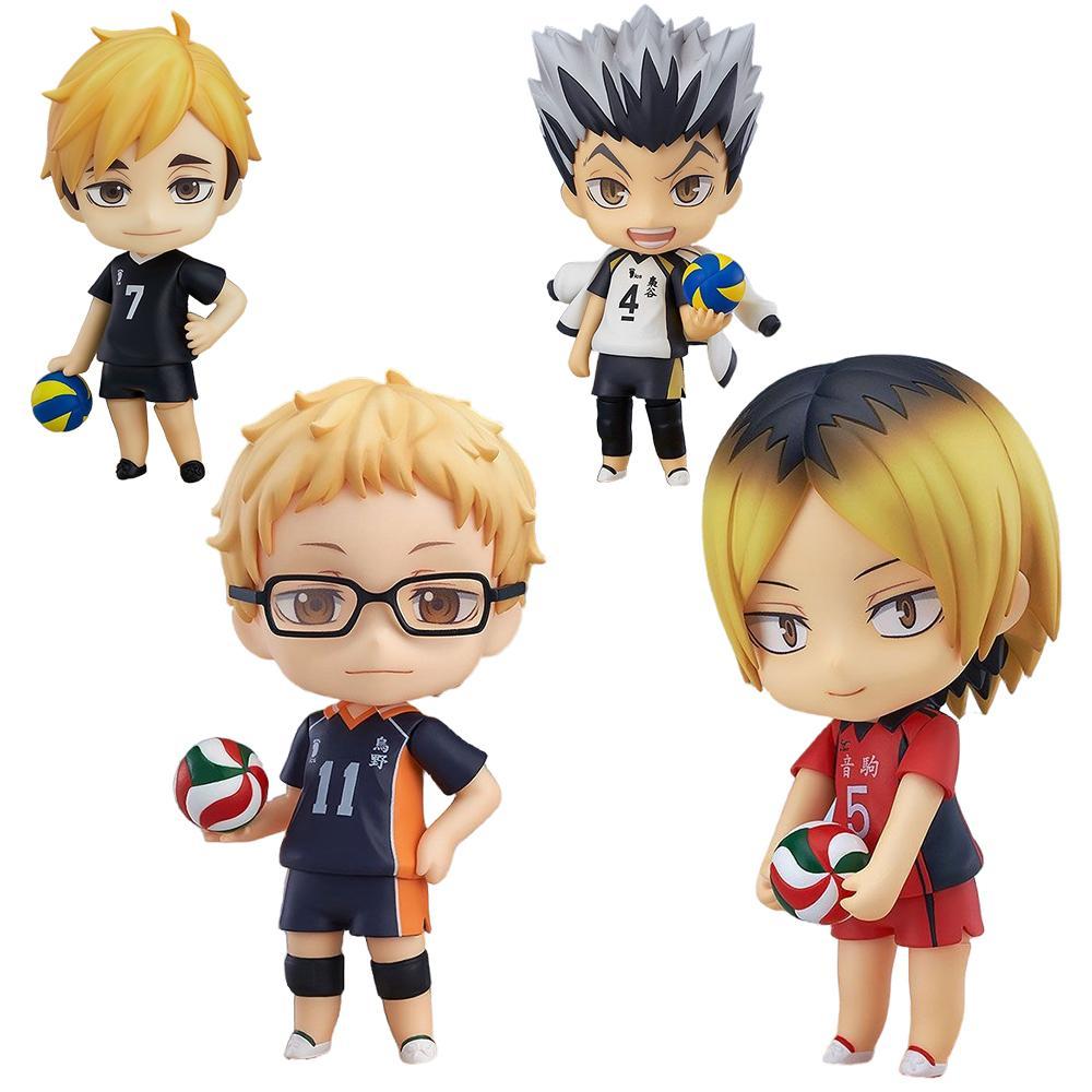 10CM Haikyuu Anime Nishinoya Yuu Hinata Shouyou Figure Suit Animation Model Toys Gifts Collection Decoration Ornaments PVC