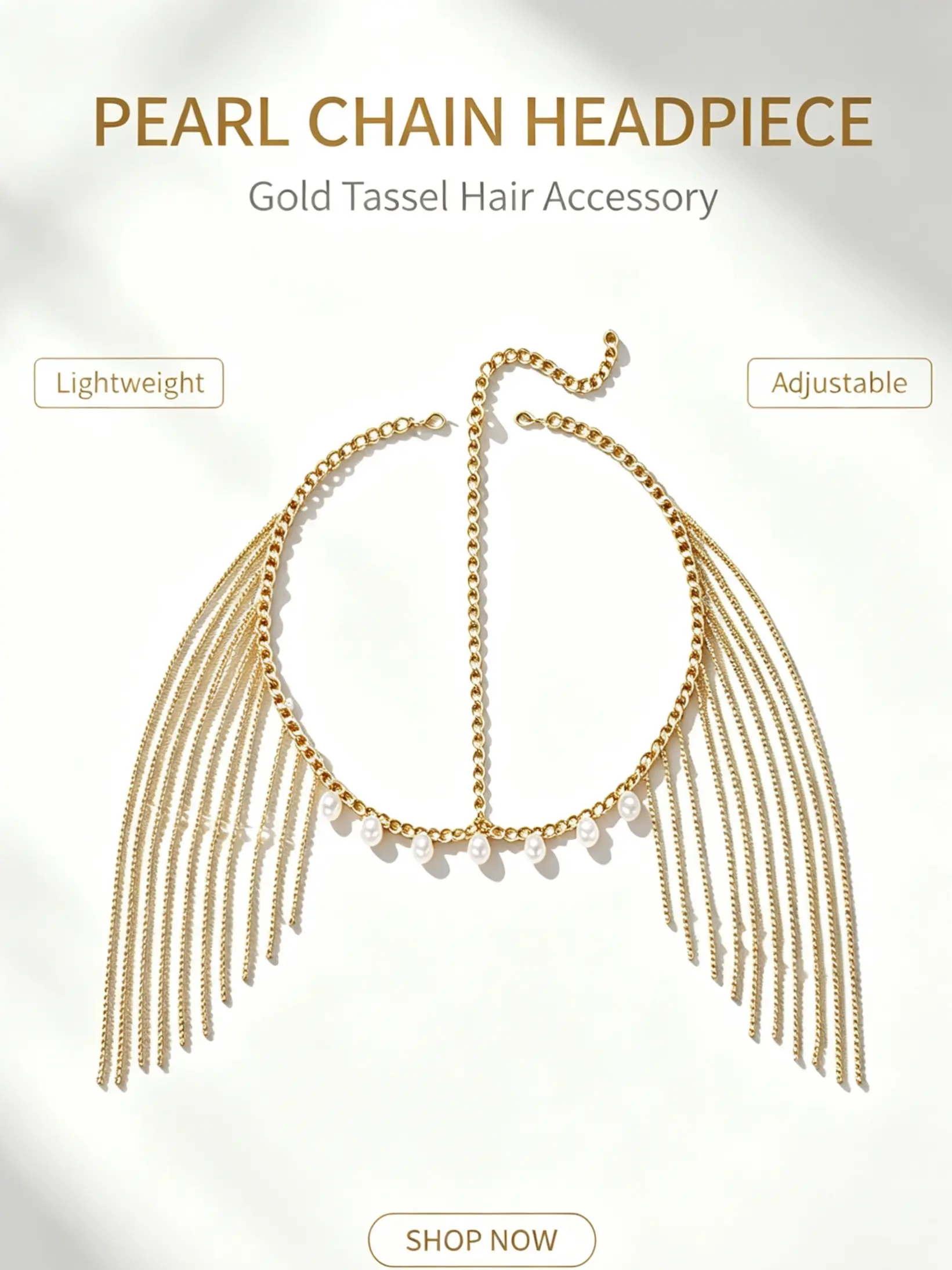 Women's Bohemian Pearl Forehead Chains, Vintage Ethnic Multi-Layer Hair Jewelry, Elegant Tassel Headpiece Accessories, Stylish Hair Chains for Festivals and Vacations, Beach Outfits, Parties, Music Festivals, Bridal and Costume Jewelry Gifts