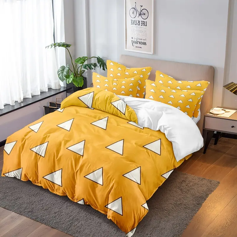 3-Piece Bedding Set, Includes 1 Duvet Cover and 2 Pillowcases, Anime Style, Soft Comfortable Breathable, Multiple Sizes