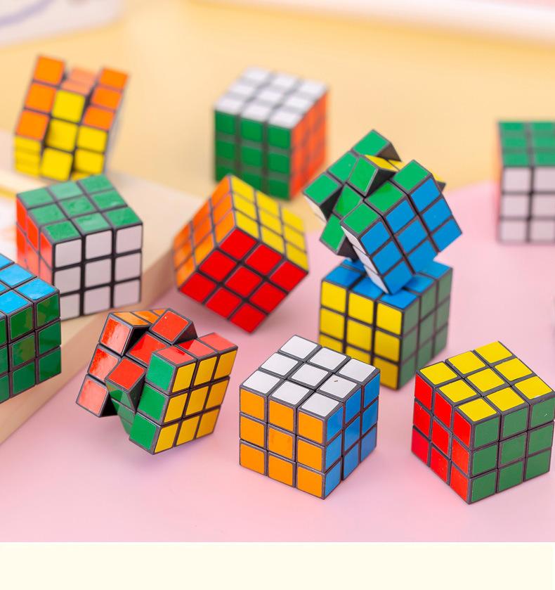 3cm 3x3 Mini Rubik's Cube Children's Educational Early Learning Cube Promotional Gift Set Small Toy