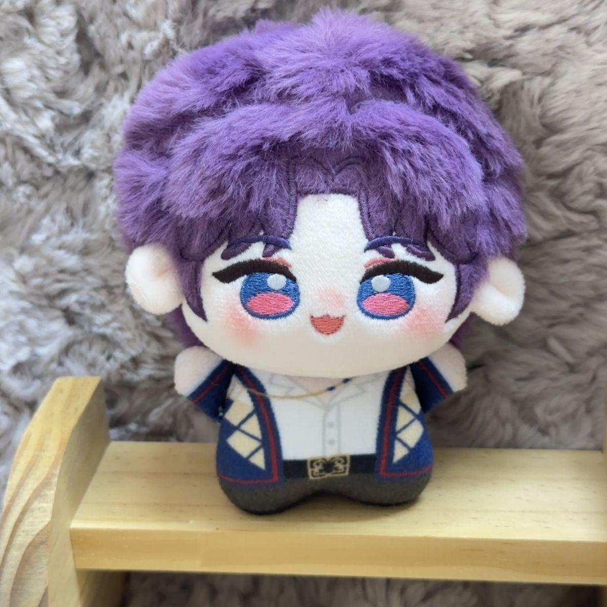 10cm Love And Deepspace Plush Rafayel Xavier Stuffed Plush Printed Body Figurine Statue Model Collection Decoration Kid Toy Gift