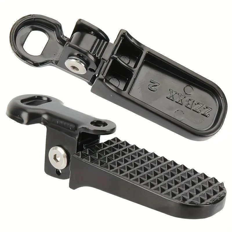 Aluminum Alloy Folding Bike Pedal, Mini Wide Non-Slip Pedals, Durable Replacement Parts Bike Accessories for Electric Bicycle, Mountain Bike & City Commuting, Anti Slip Pedal