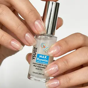 YSUOZ Keratin-Enriched Nail Hardener: No-lamp, air-dry formula that boosts shine and strengthens nails-perfect for holiday gifting.