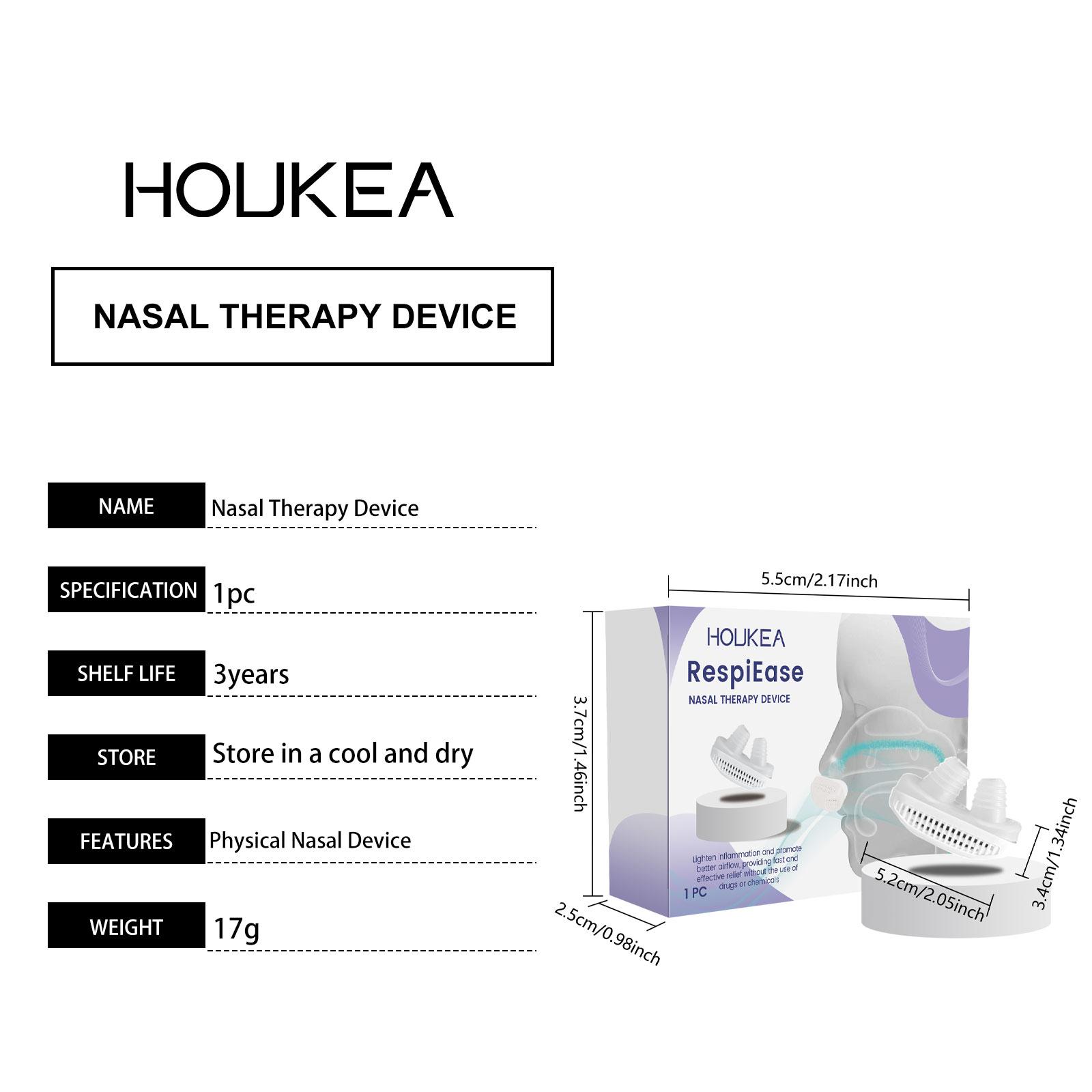 Houkea Nasal Care Device Relieves Nasal Discomfort, Gentle Cleansing and Care, Enjoy Fresh Air Care