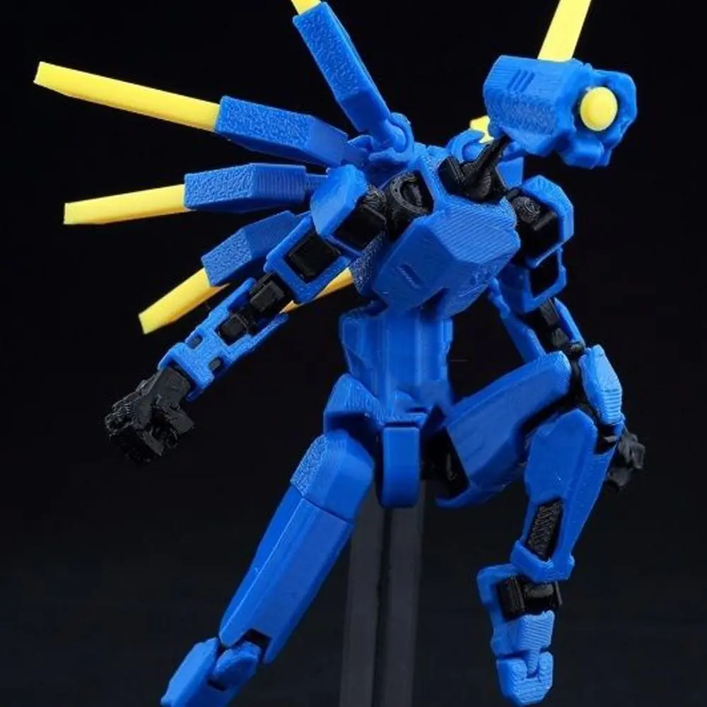 3D Printed Plastic Ultrakill V1 Series Action Figure - 14cm/5.5in Multi-Jointed Movable DIY Specialty Supply, Children's Gift Toy (Toys & Hobbies Category), A