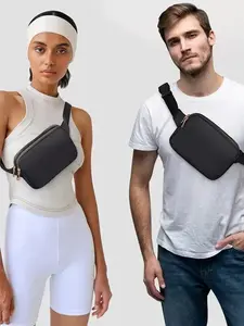 Unisex Sporty Crossbody Chest Bag, Lightweight Single Shoulder Backpack, Ideal for Outdoor Cycling, Hiking, Travel, Versatile Front Pack