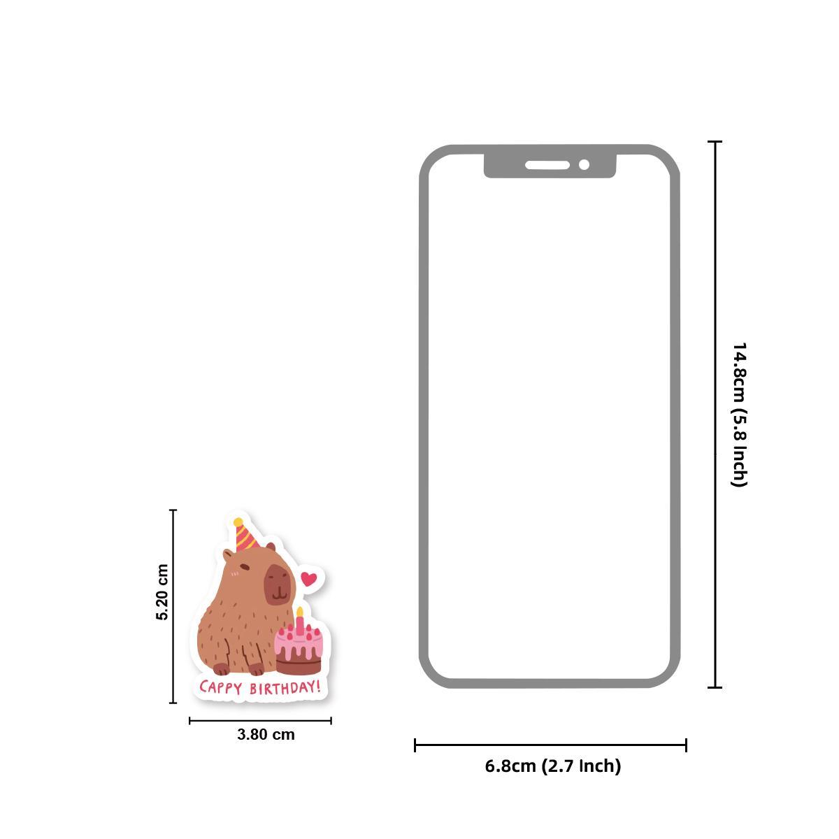 30pcs Capibala, Duck, Penguin and Other Cute Animal Print Stickers for Notebooks, Water Bottles, Suitcases, Kids Stickers