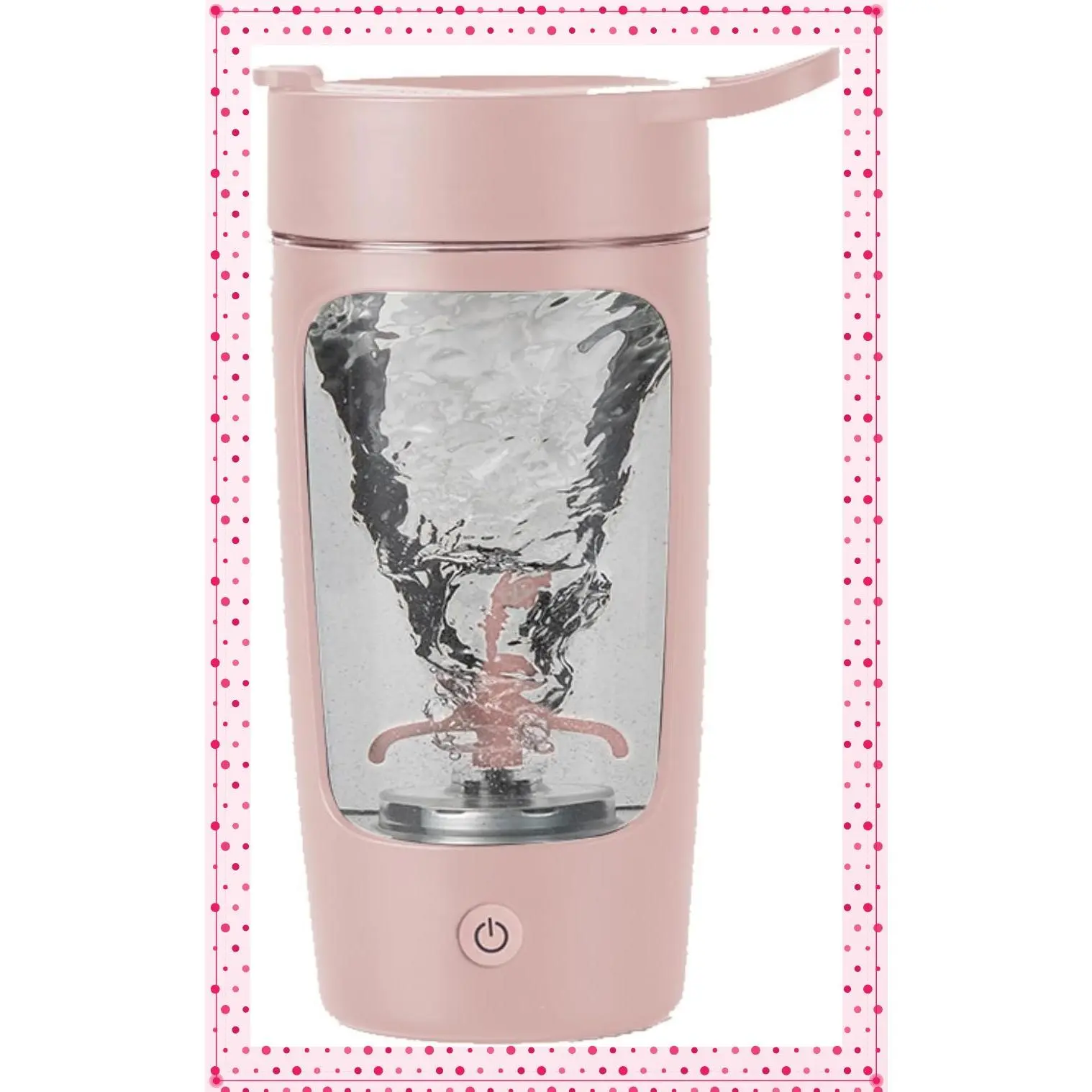 Rechargeable Electric Shaker Bottle 22oz Self Stirring Cup, BPA-Free, Leak-Proof, Easy Clean, Powerful Motor for Protein, Coffee, Milk, Gym, Kitchen, Office, School, TravelGift