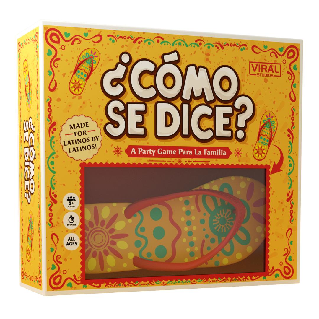 Hilarious Latino Party Game: What Do You Say?– Includes Chancla Prop – Fast-Paced Fun for Family & Adults – 3+ Players, Ages 12+