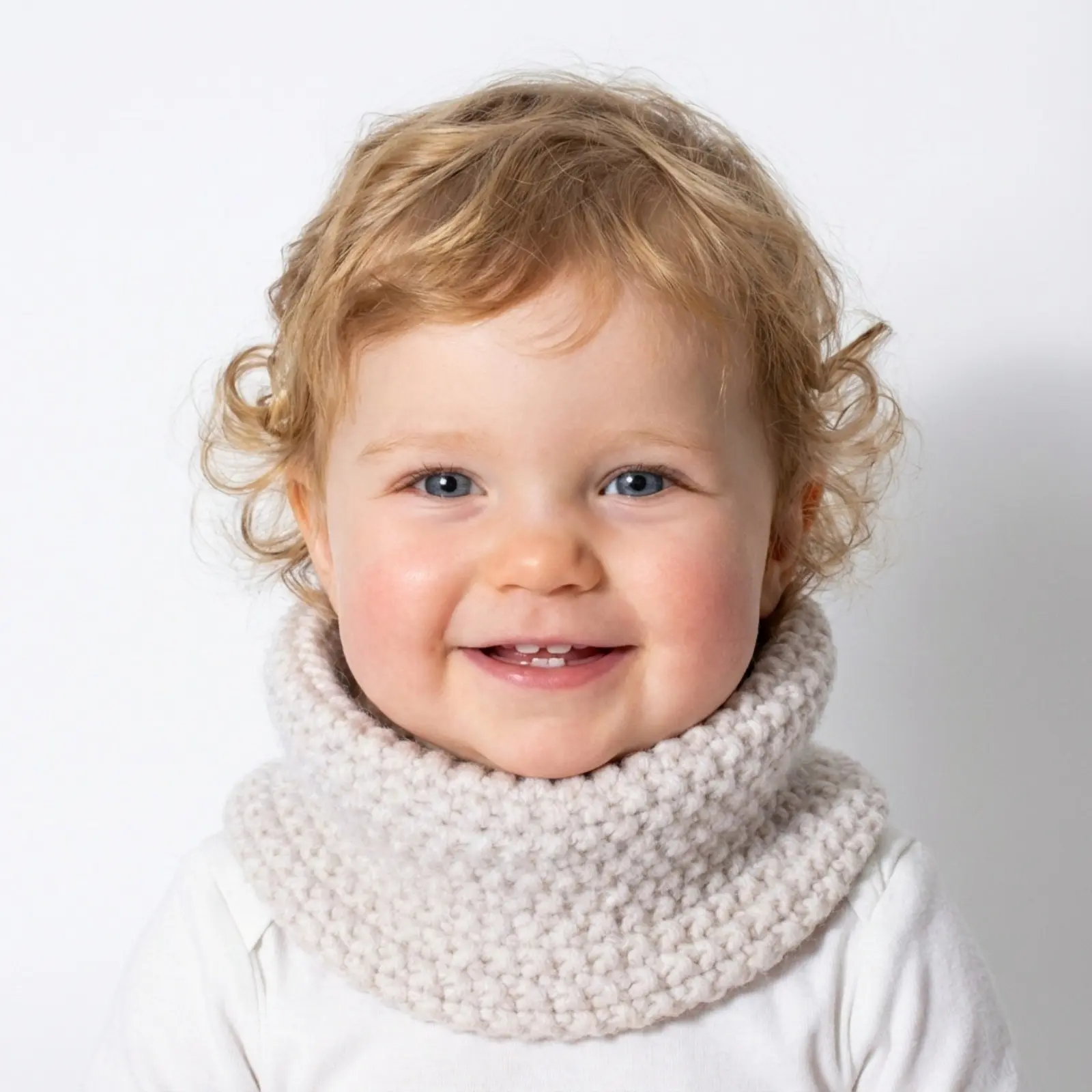 Chunky Thick Knit Infinity Neck Warmer - Soft Yarn Windproof Solid Color Circle Shape Cowl Scarf, All Seasons Daily Wear Loop Neck Gaiter for Outdoor Walking, Casual Shopping (Sports & Outdoor Accessory), Solid Colors, Simple Loop
