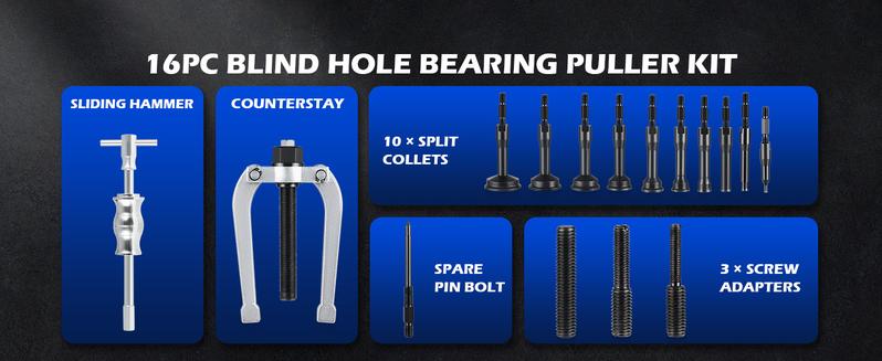 Orion Motor Tech 2 in 1 Blind Hole Bearing Puller & Bushing Press Kit,Complete Bearing & Bushing Service Kit with Bearing Race and Seal Puller, Bushing Driver Tools, Wheel Bearing Removal Tool Set,, Limited Time Deal,tool box Repair Toolkit Orion Motor Tech 2 in 1 Blind Hole Bearing Puller & Bushing Press Kit,Complete Bearing & Bushing Service Kit with Bearing Race and Seal Puller, Bushing Driver Tools, Wheel Bearing Removal Tool Set,, Limited Time Deal,tool box Repair Toolkit