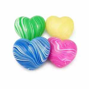 Super Needoh Ice Cube Stress Toy, Slow-Rebound Textured Heart-Shaped Maltose, Soft and Adorable Sensory Toy, Soft and Squeezable Stress-Relieving Kneading Gift Suitable for Adults and Children, the Best Gift for Kids and Friends, Sensory Squeeze