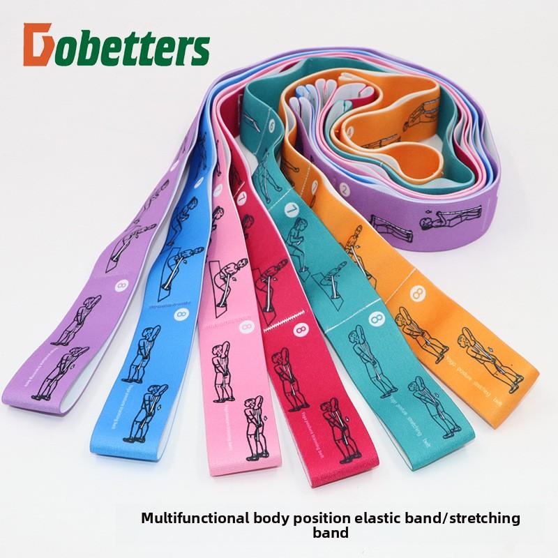 Multi-segment digital strap Correction Chrysanthemum   yoga Latin dance Elastic belt Stretching belt Tension belt