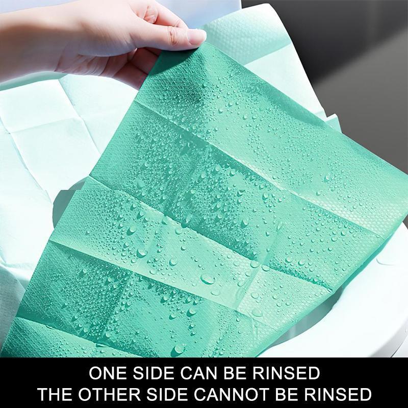 Disposable Toilet Seat Cover, 20/30/50pcs Disposable Toilet Seat Covers, Pastel Toilet Seat Protector for Home Bathroom, Hotel & Salon, Restroom Bathroom Accessory & Toilet Lid Cover