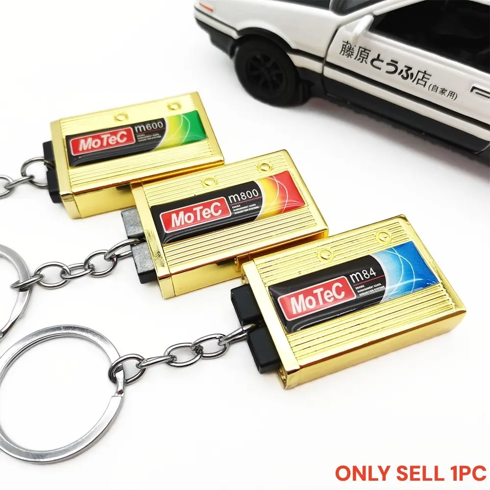 JDM Car Culture Parts Keychain High Pressure Package Alloy Race Refit Key Ring Gift For Motec M600 M800 M84 Jdm Auto Accessories