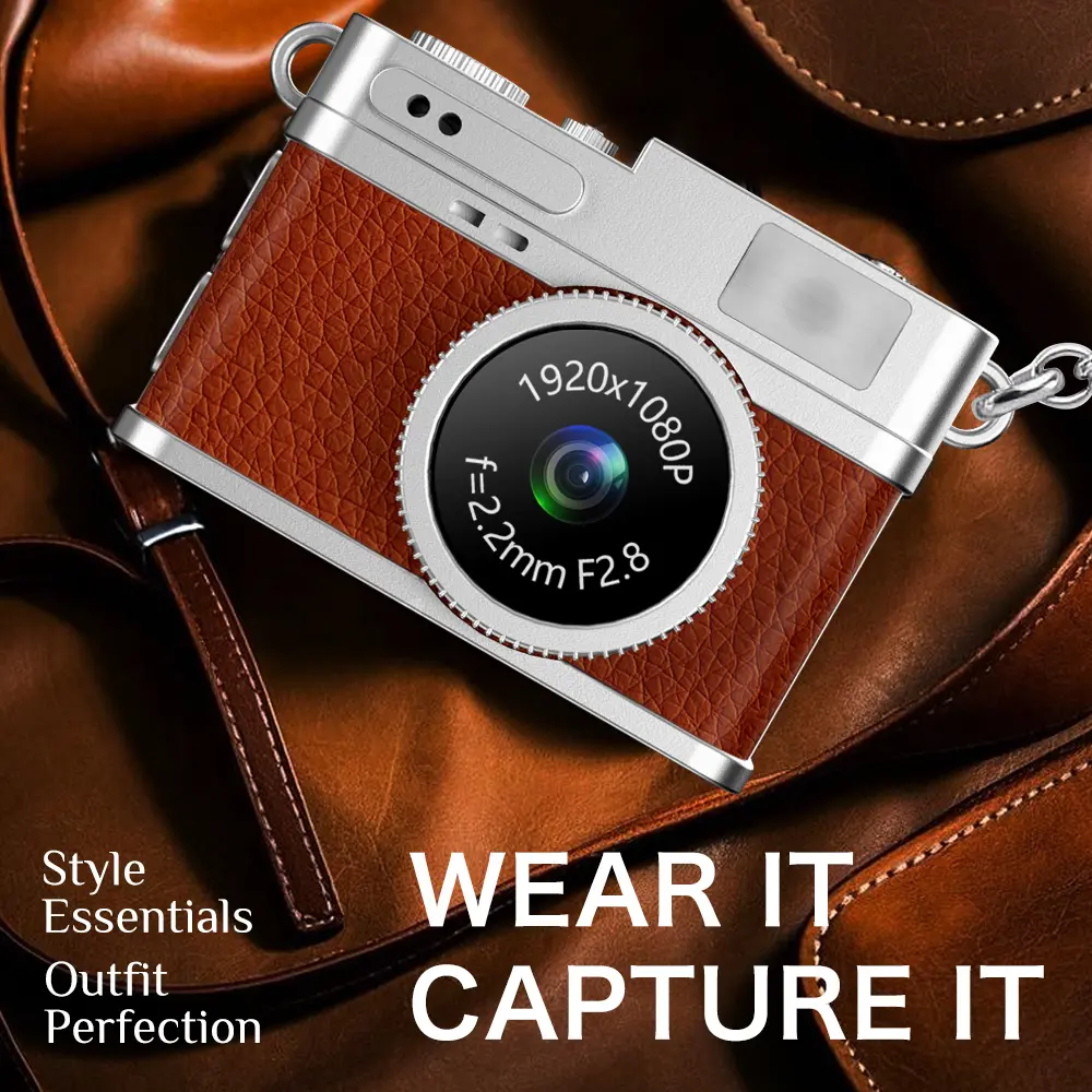 S150 New hot-selling Mini digital camera, cross-border high-definition keychain camera, mini recorder, retro thumb camera, supports up to 128GB Micro SD card