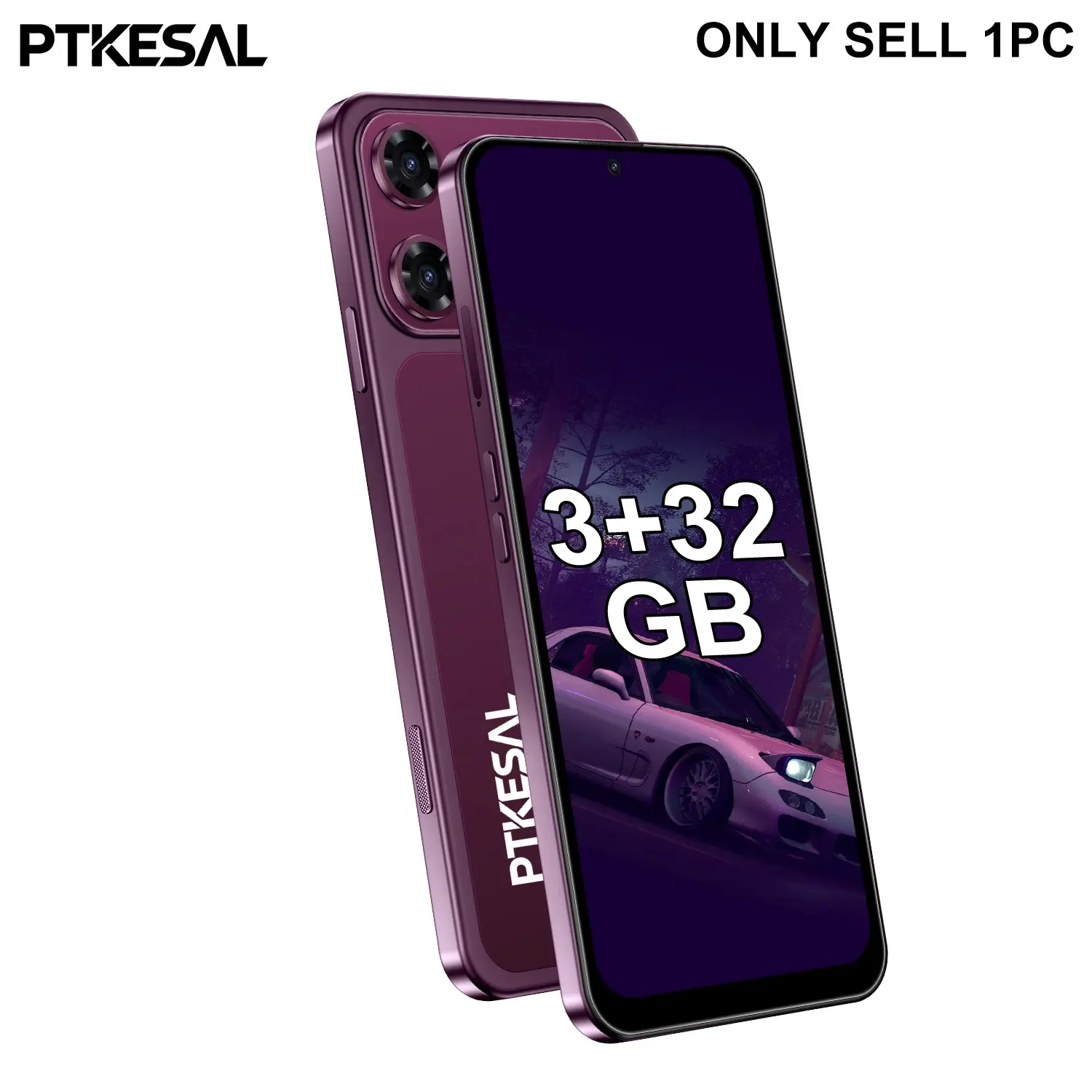 Ptkesal G18 Pro Max Global Unlocked 4g Smartphone, Android 10, 3+32GB RAM, 6.56 Inch Screen, Face Unlock, Dual Camera, Mtk6739 Chip, Smart Touchscreen Cellphone