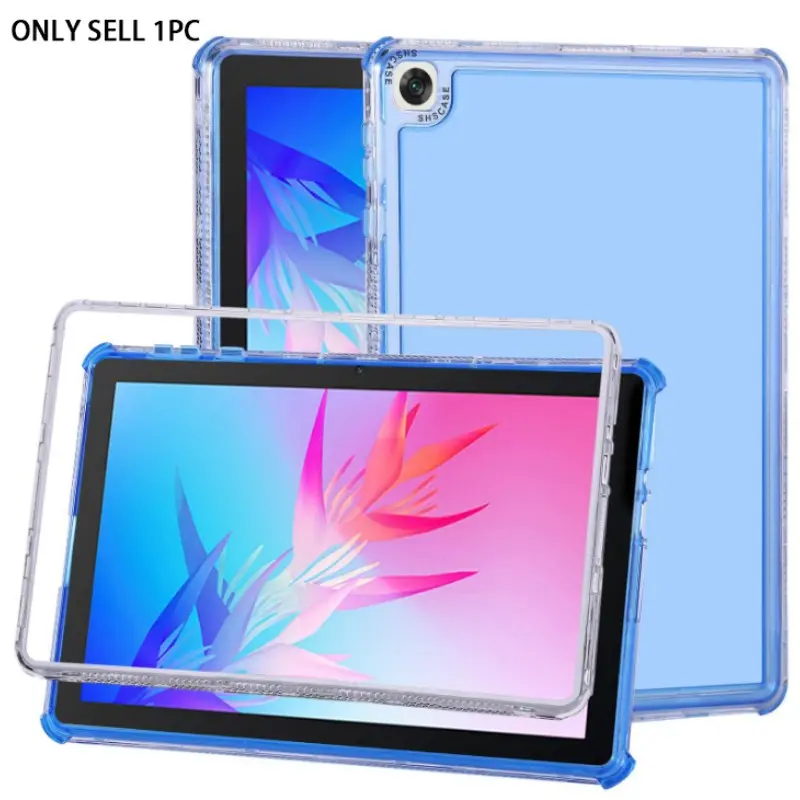 Three-In-One Tablet Protective Case for Huawei Matepad T10/t10s/matepad Se/honor Pad X8/v7 10.1 Inch Series, Simple Design, Thermoplastic Polyurethane