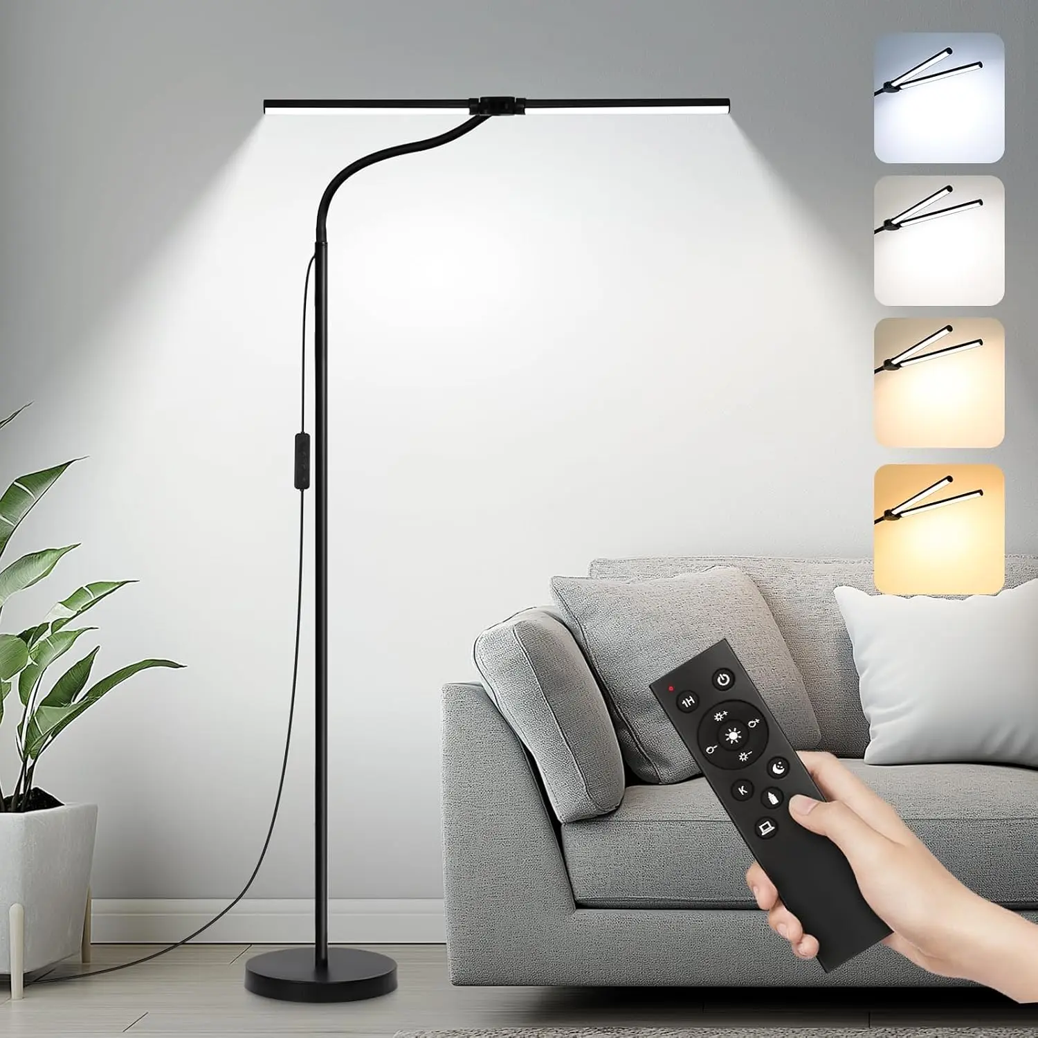 Black with Remote Control