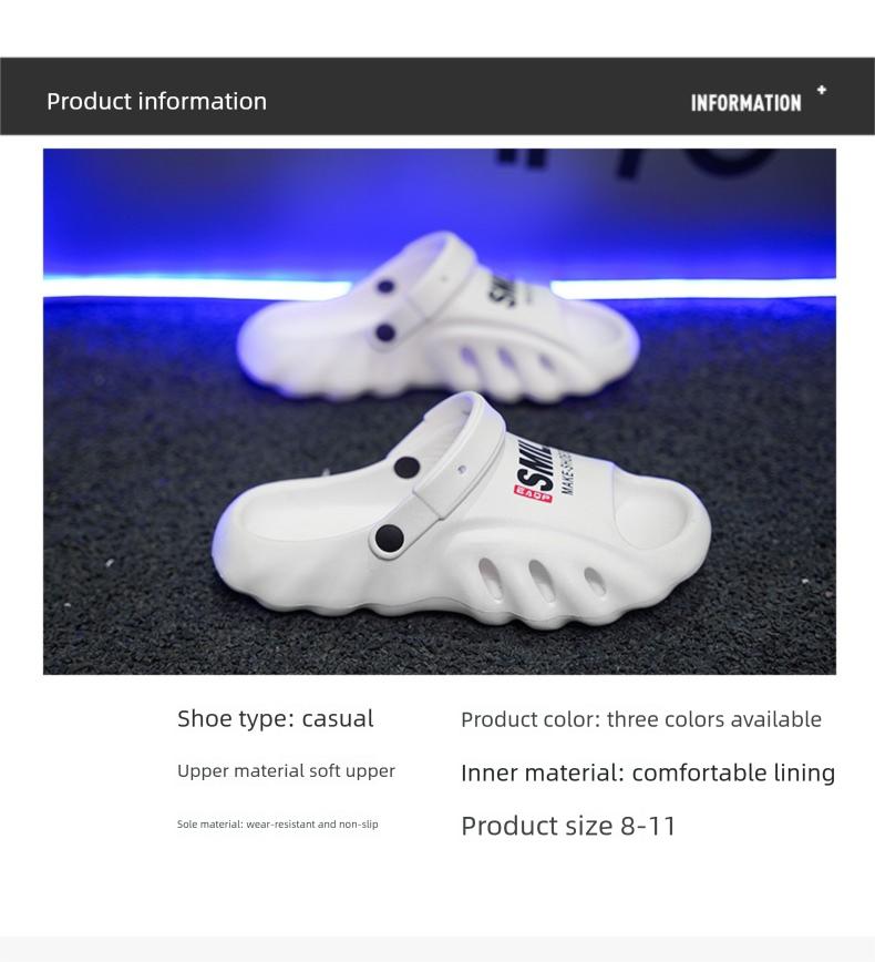 Breathable 2-in-1 Slides & Clogs |     Quick-Dry, Easy to Clean