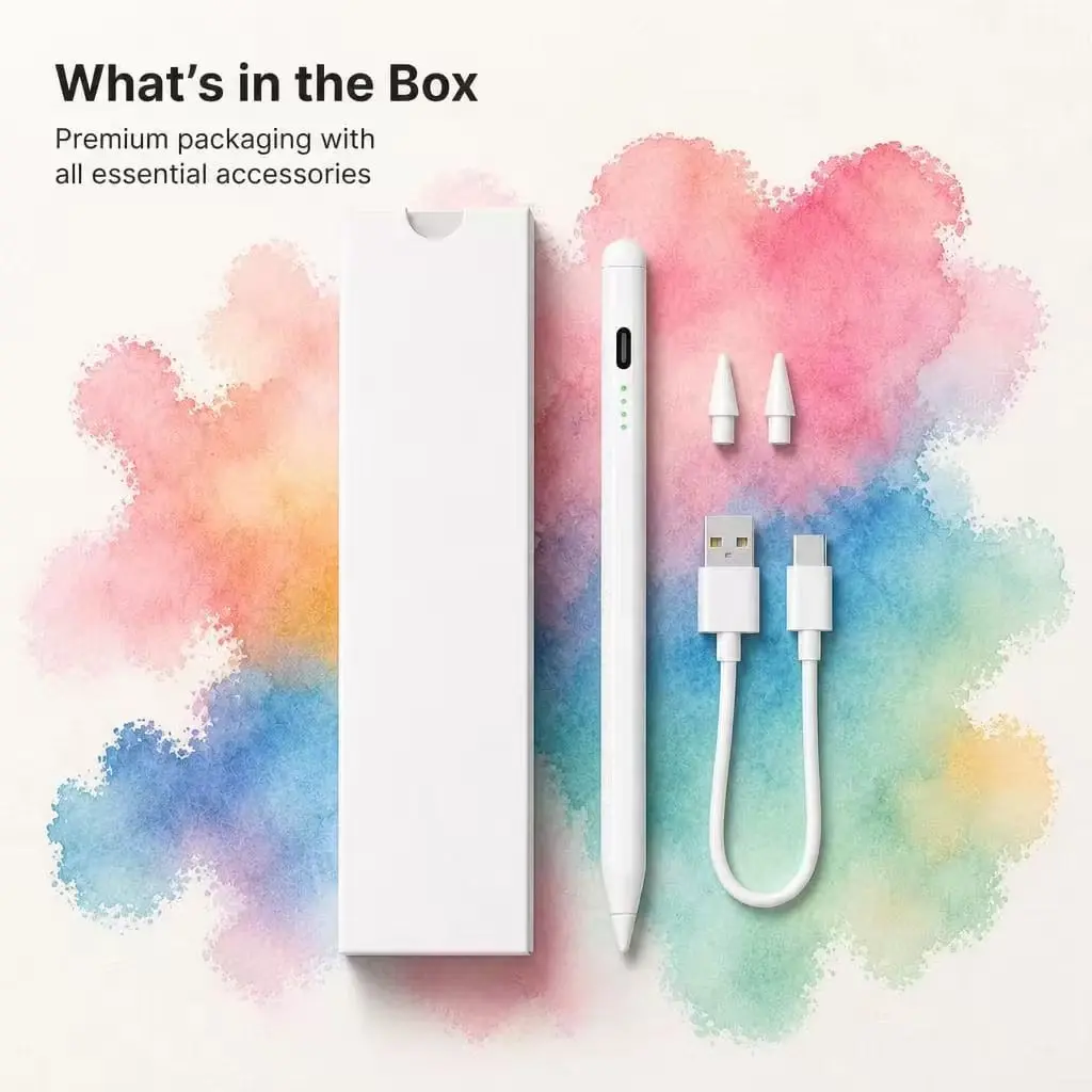Universal Capacitive Pen, Multi-Functional Touch Pen, Stylus Touch, Magnetic Charging, Supports iOS Android Windows Harmony, Compatible with Huawei Xiaomi Samsung Tablets