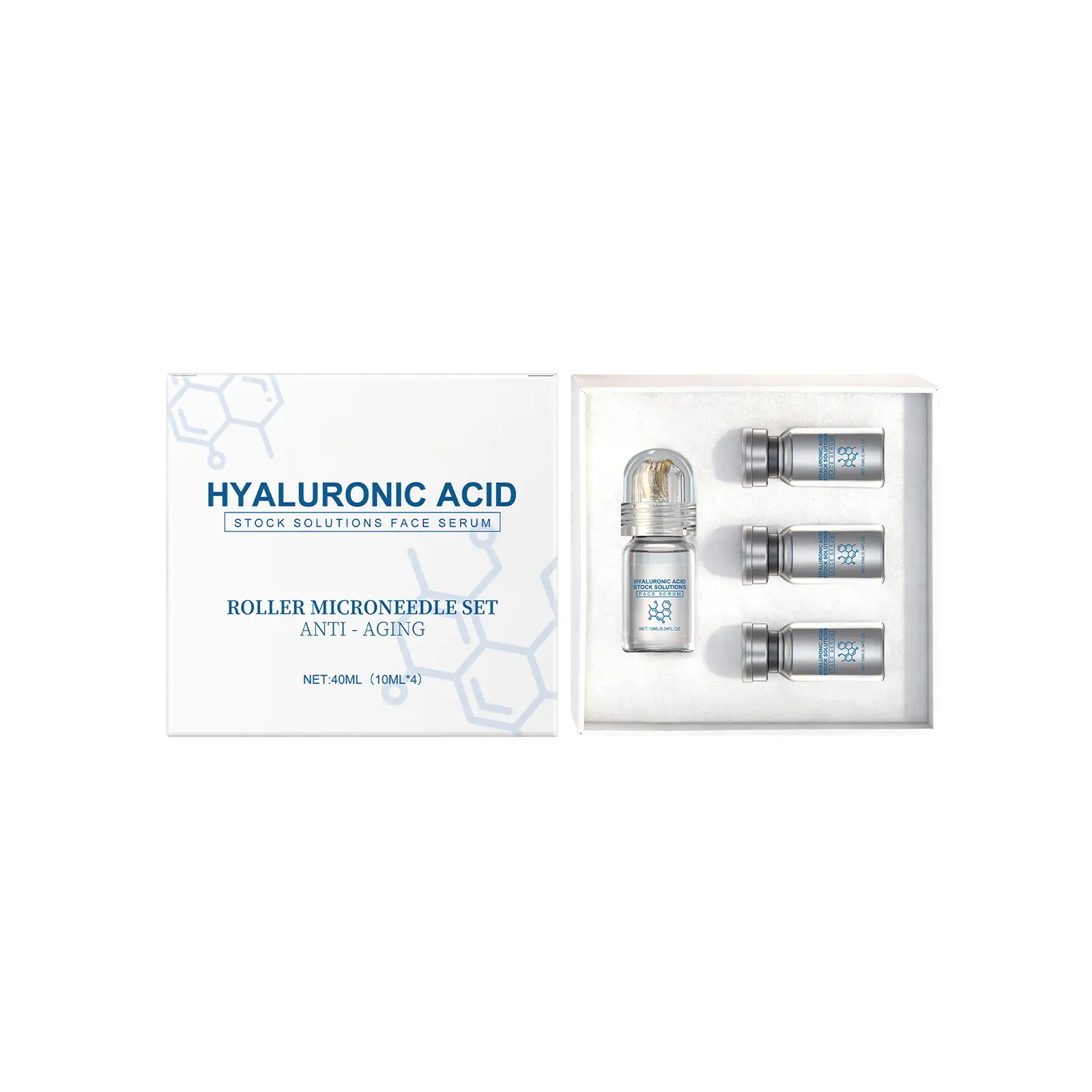Skincare Roller Serum Set – Hydrating Facial Care Tool for Smooth, Radiant and Moisturized Skin