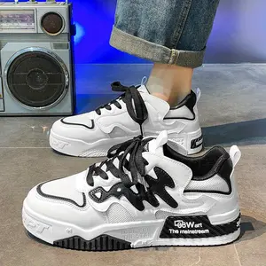 Bdhjydb Men's Geometric Print Fashion Sneakers, Mid Top Microfiber Leather All-Season Fabric Lined Round Toe for Casual Wear