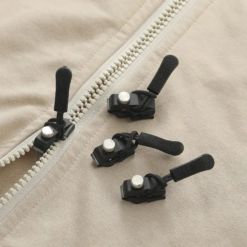 20pcs Universal Zipper Repair Kit, Reusable Durable Zipper, Instant Zipper Repair, No Sewing Required, Suitable for Jackets, Suitcases, Bags, Side Pocket Zipper - Durable Replacement Zipper Slider, Equipped with Easy Installation Tool - Black