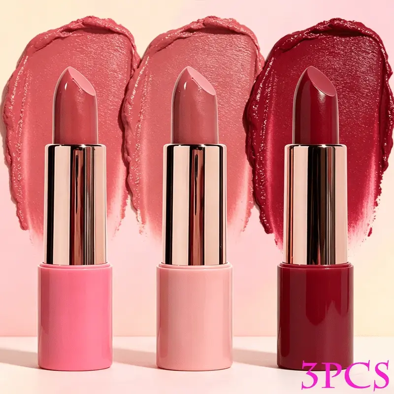 JUJU DREAM Subtle Shimmer Matte Lipstick, Hydrating Non-drying Cream Formula Infused With Micro Fine Glitter, Delicate Soft Sparkle On Matte Lip Finish, High Pigment One-swipe Even Coverage, Long Wear Transfer-resistant Lip Makeup Flattering