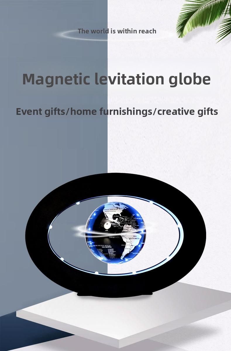 Magnetic Levitation Globe for Students Luminous Children's Toy Souvenir Ornament Educational Gift