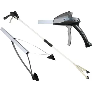 2026 ArcMate EZ Reacher PRO - Heavy Duty Grab-It Reaching Tool – Grabber Reacher with Extra-Large Grip, Locking Handle and 4.5 Inch Jaws - Ideal for Commercial, Maintenance, Seniors, 48" (48PC)