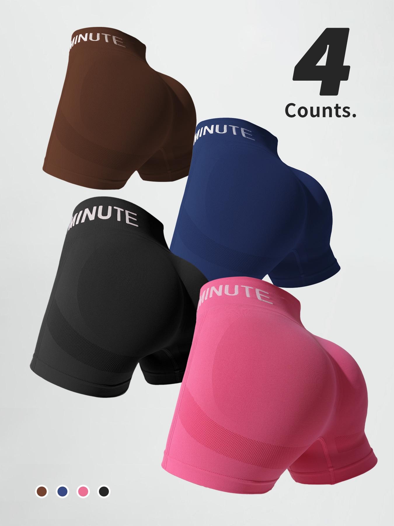 Women's Sporty Letter Print Shorts, Breathable Soft Comfortable Gym Yoga Running Tight Fit Summer Wear, Ladies Fitness Activewear