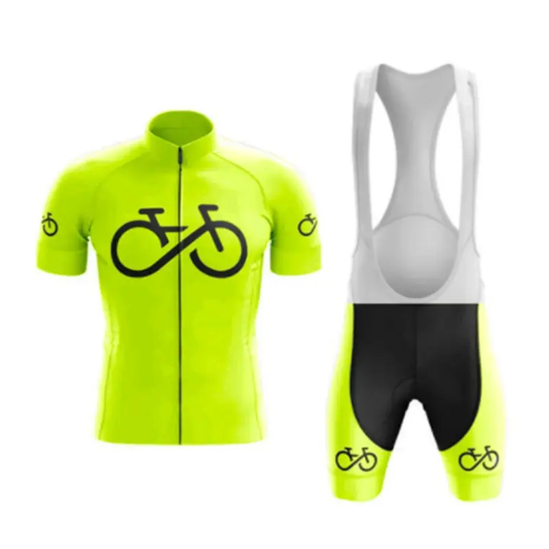 Cycling clothing, bicycle downhill wear, short-sleeved cycling suit, breathable and sweat-wicking